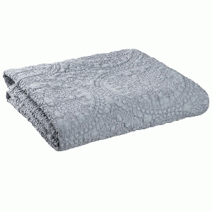 Bedsprei Stonewashed Grey 230 x 260 cm