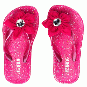 Zebra Trends - Zebra Slippers Girls Roze - maat 37