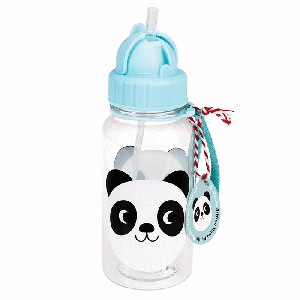 Miko the Panda drinkflesje met rietje