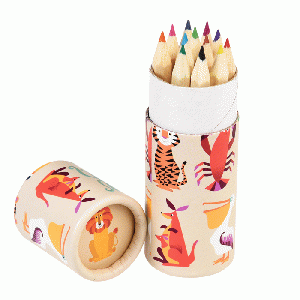 Rex London - Colourful Creatures kleurpotloden (12 stuks)