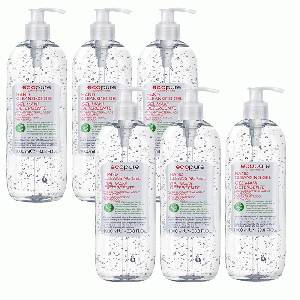 Monotheme - Ecopure Hand Cleansing Gel met antibacteriële werking 6-pack (6 x 1000 ml)