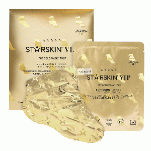 Starskin VIP - The Gold Mask Foot Softening Luxury Foil Mask Socks