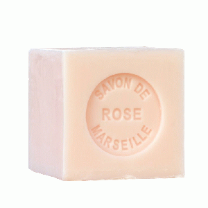 Parfums de Provence - Savon de Marseille Mini Cube Rose 100 gr