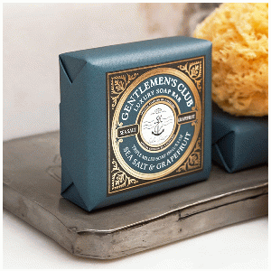 Gentlemen's Club Sea Salt & Grapefruit Luxury Soap Bar 150 gr