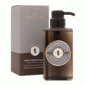 Castelbel - Gentlemen's Club Patchouli & Sandalwood Hand & Body wash 450 ml