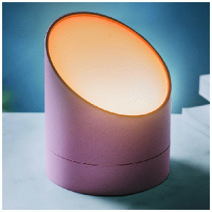 Edge Light Alarmklok & Lampje roze