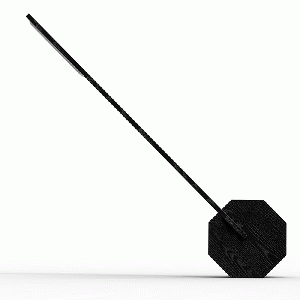 Octagon One Desk Light - Black