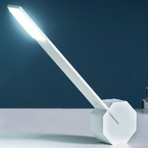 Gingko - Octagon One Desk Light - White