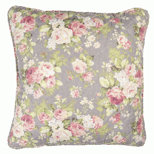 Clayre & Eef - Kussen Cottage Rose 50 x 50 cm (incl. vulling)