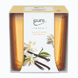 Geurkaars Ipuro Soft Vanilla 125 gr