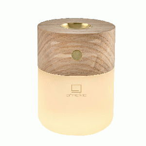 Gingko Smart Diffuser Lamp White Ash