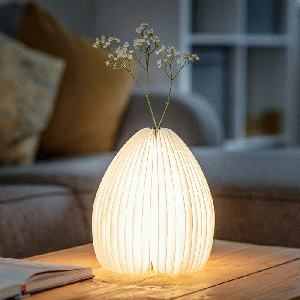 Gingko - Smart Vase Light Bamboo