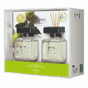 Geurdiffuser Ipuro Lime Light 2 x 50 ml geschenkset