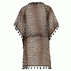 Sarlini - Kaftan met luipaardprint