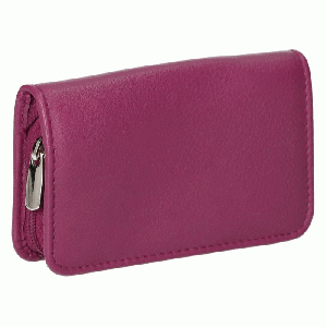 Erbe Lederen Manicure Etui met Ritssluiting Roze (5-delig)