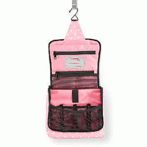 Toiletbag Kids Panda Dots Pink