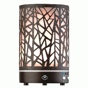 Serene House - Forest Brown Metal Ultrasonic Aroma Diffuser