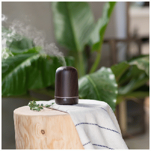 Serene House - Light House Dark Wood Ultrasonic Aroma Diffuser