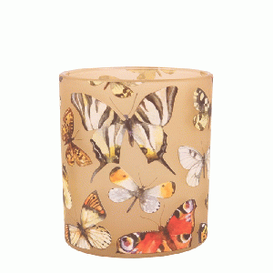 Theelichthouder Butterflies on Gold 8 cm