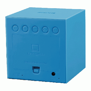 Gingko - Gravity Cube Click Clock Sky Blue