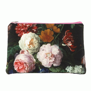 Museum Editions - Make-up tasje De Heem - Vaas met Bloemen