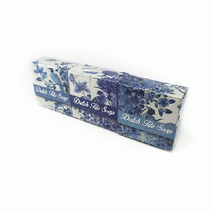 Zeepset Delfts Blauwe Tegels 3 x 80 gram