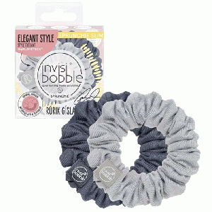 Invisibobble Sprunchie Slim Feelin Greyt Duo Pack