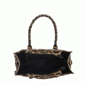 Zebra Handtas Lisa XS Leopard Suedine