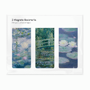 Museum Editions - Magnetische boekenleggers Monet (3 stuks)