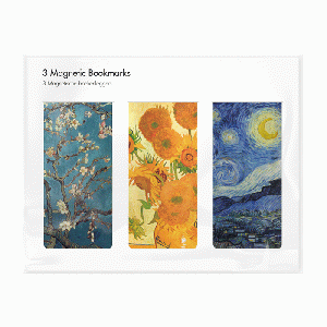 Museum Editions - Magnetische boekenleggers Vincent van Gogh (3 stuks)