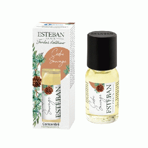 Esteban Jardins d'Intérieur Cèdre Sauvage Geurolie 15 ml