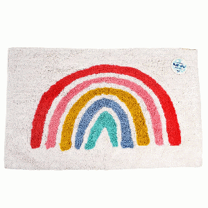 Rex London - Badmat Regenboog (80 x 50 cm)