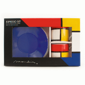 Espresso set Mondriaan