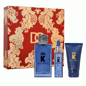 K by Dolce & Gabbana eau de parfum 100 ml + baardolie geschenkset