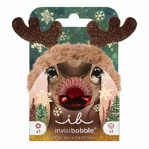 Invisibobble Red Nose Reindeer Set (4-delig)