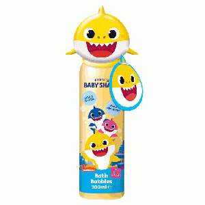 Baby Shark Bath Bubbles 300 ml met speeltje - geel