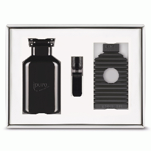 Ipuro Car Fragrance - Noir Set (houder + navulling)