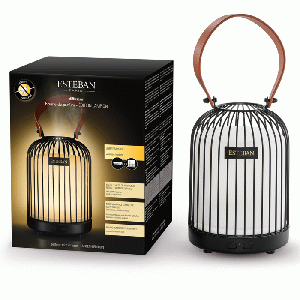 Esteban Mist Diffuser Latern Edition Black