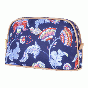 Colette Cosmetic Bag - Blue Print