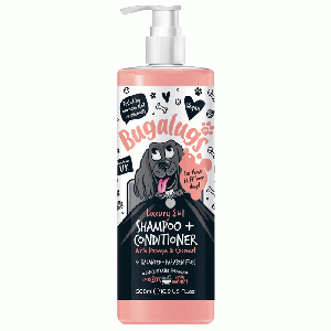 Bugalugs Pet Care - Papaya & Coconut luxury 2-in-1 hondenshampoo & conditioner 500 ml