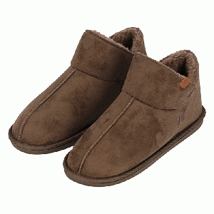 Apollo Ladies Home Boots Suède Taupe - maat 37/38