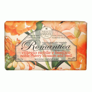 Nesti Dante - Sapone Romantica: Kersenbloesem & Basilicum zeep 250 gr