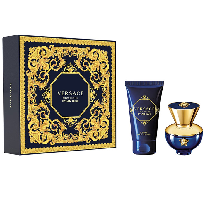 Versace Dylan Blue Pour Femme Giftset 30ml Edp Spray + 50ml Body Lotion 50ml