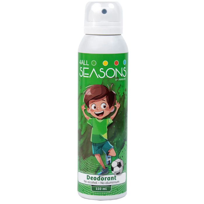 4All Seasons - deodorant voor kinderen - voetbal 150ml