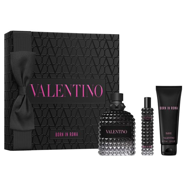 Valentino Born In Roma UOMO Eau De Toilette 100ml Gift Set