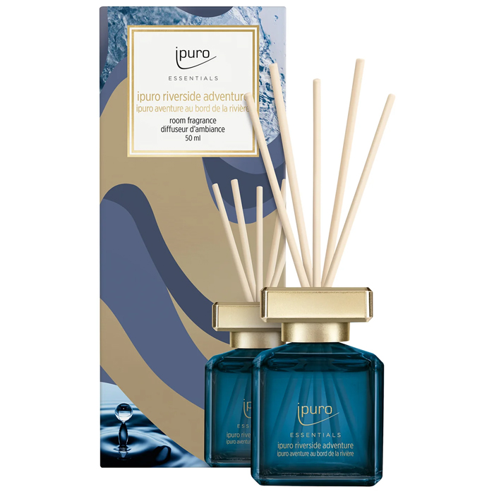 Geurstokjes Ipuro Geurdiffuser Essentials Riverside Adventure 50ml