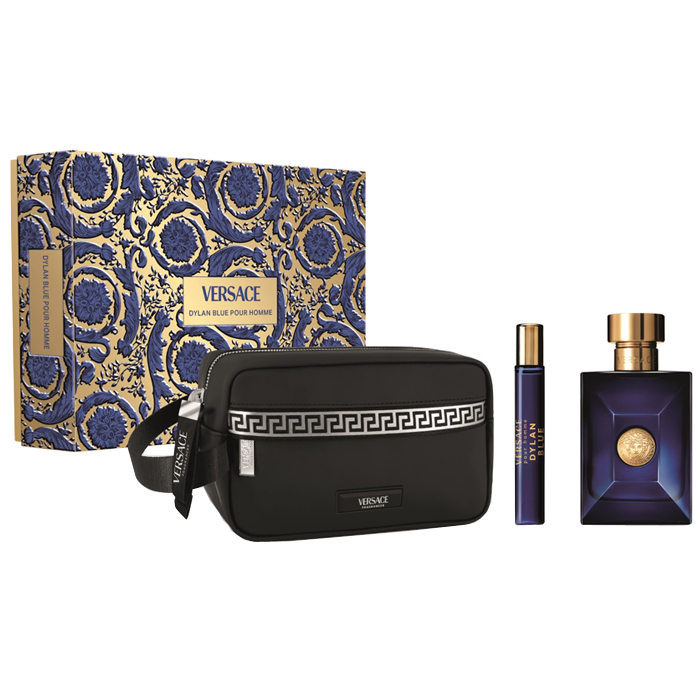 Versace pour homme Dylan Blue 100 ml + 10 ml + toilettas geschenkset