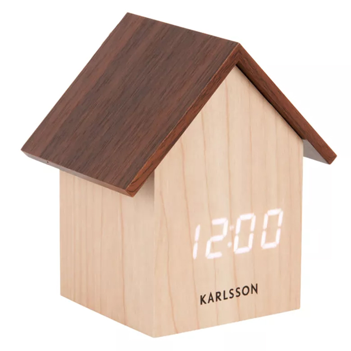 Alarm Clock House LED