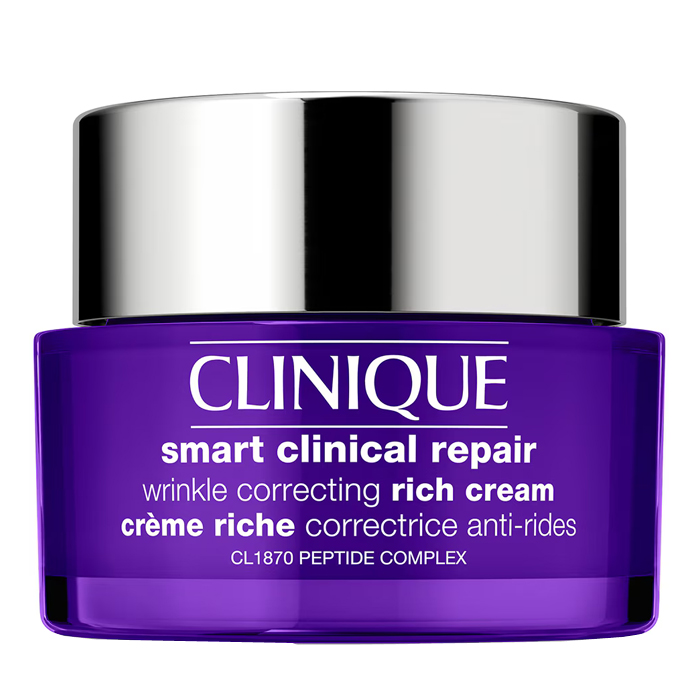 Clinique Anti Aging Hydraterende Creme Droge Huid Clinique - Clinique Smart Clinical Repair™ Wrinkle Correcting Rich Cream Anti-aging Hydraterende Crème - Droge Huid  - 50 ML